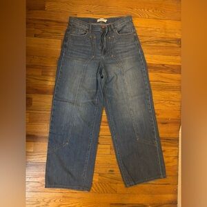 Hidden Denim brand wide leg jeans